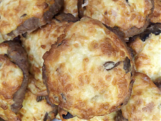Котлета говяжья с сыром и грибами