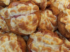 Котлета куриная с беконом