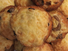 Котлета куриная с грибами и сыром