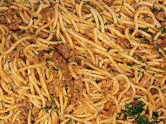 Макароны по-флотски с говядиной
