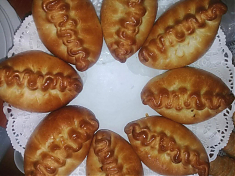 Пирожок с капустой