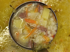 Рассольник по-ленинградски
