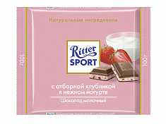 Шоколад Ritter Sport Клубника