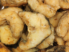 Рыба жареная (треска)